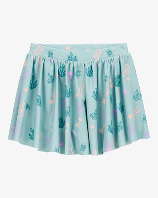 Product image 1 of Toddler Sea Creature Print Active Pull-On Skort