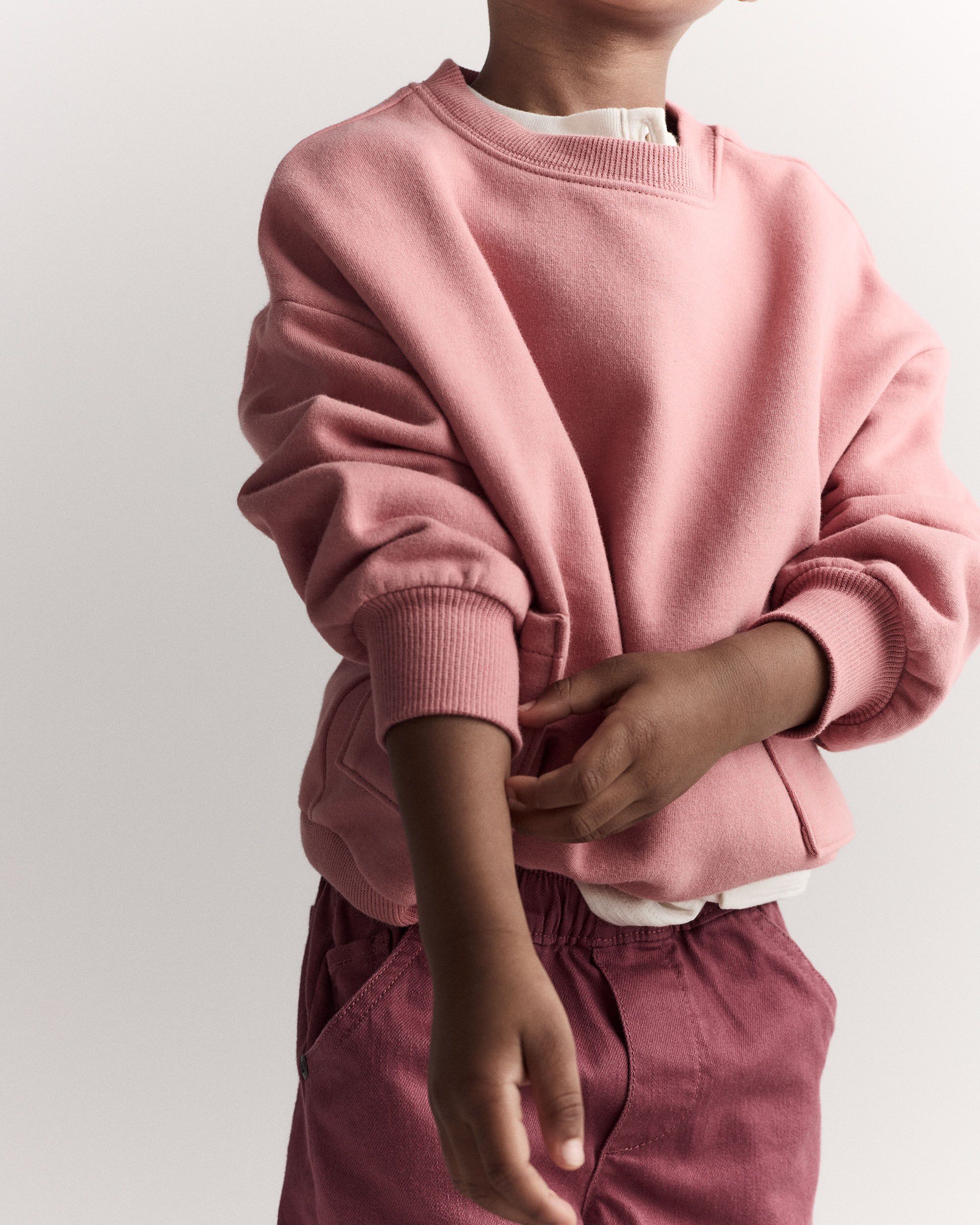 Toddler Otter Sweatshirt™ with Pockets - Pink - Otter Avenue