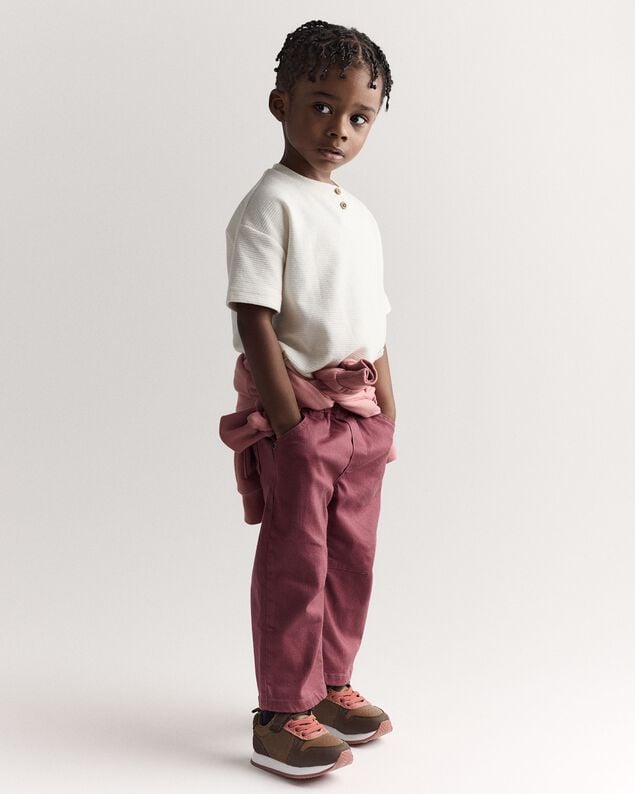 Product image 1 of Toddler Barrel Pant - Burgundy