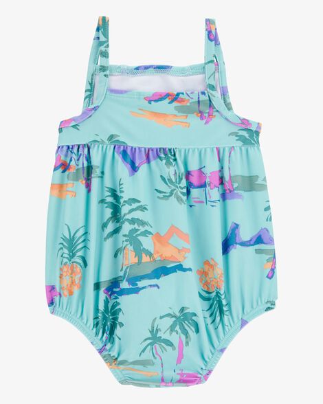  Product image 3 of Baby 1-Piece Tropical-Print Swimsuit