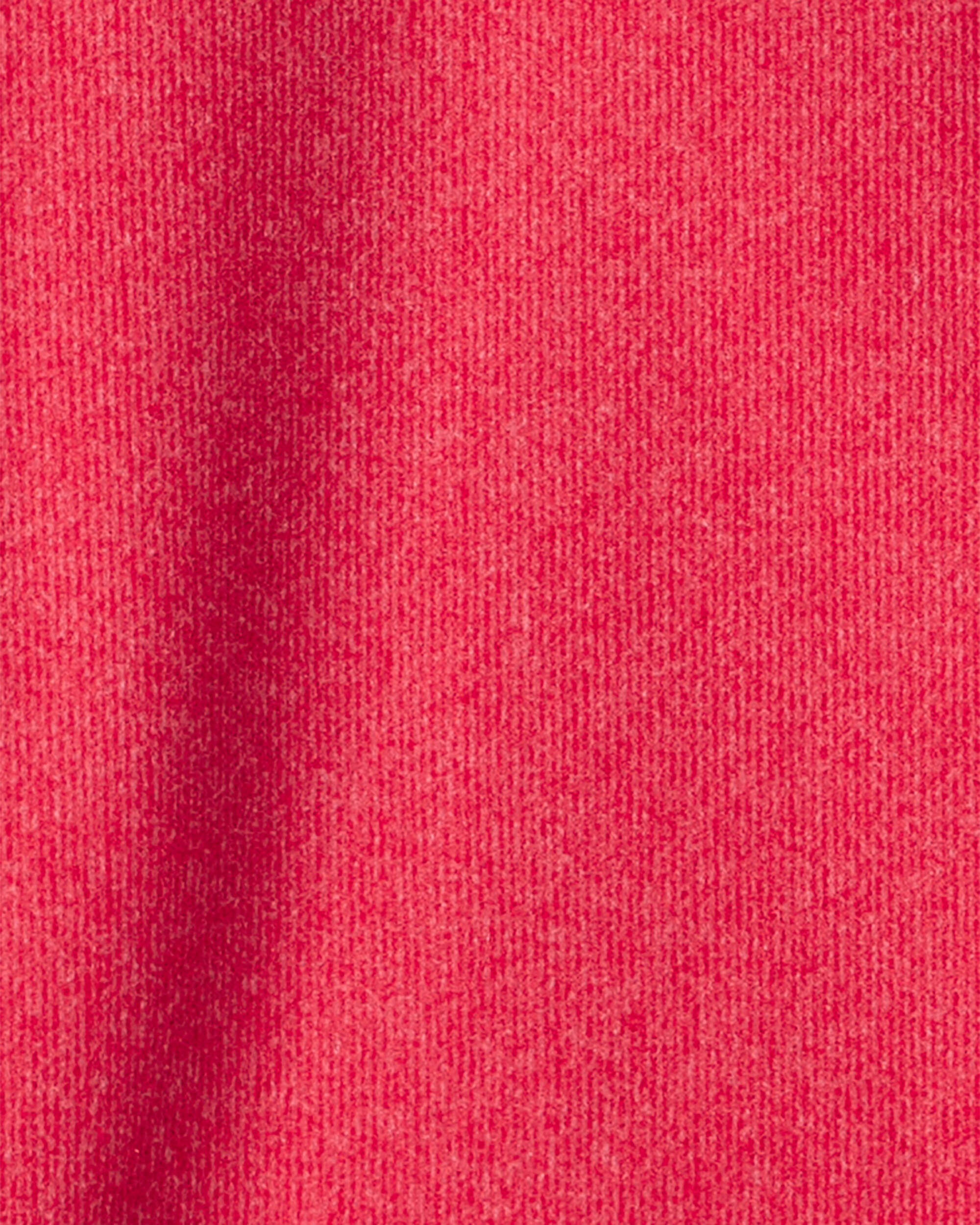 Boys Long-Sleeve Quarter-Zip Pullover Sweatshirt - Red
