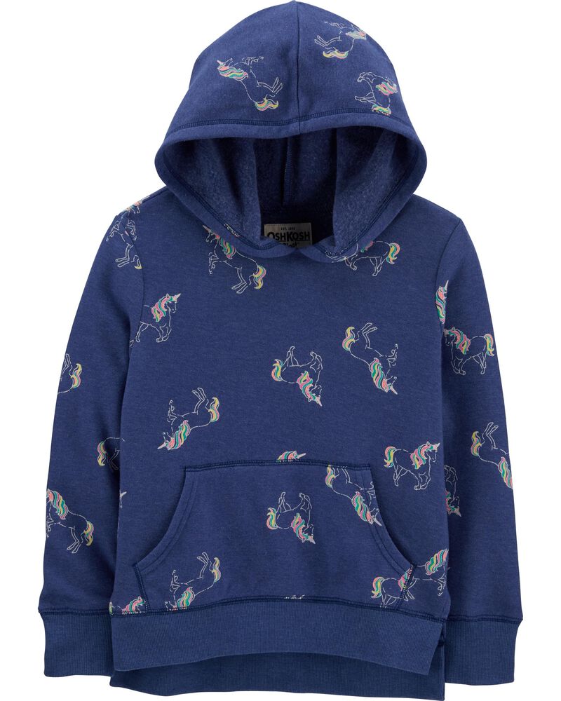 Unicorn Fleece Hoodie Carters Com