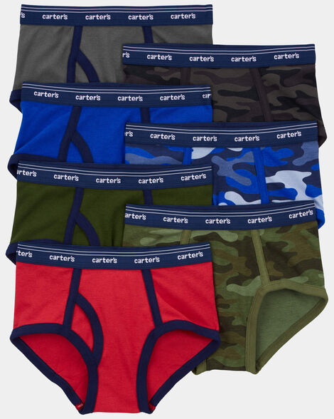 toddler 7-pack cotton briefs underwear