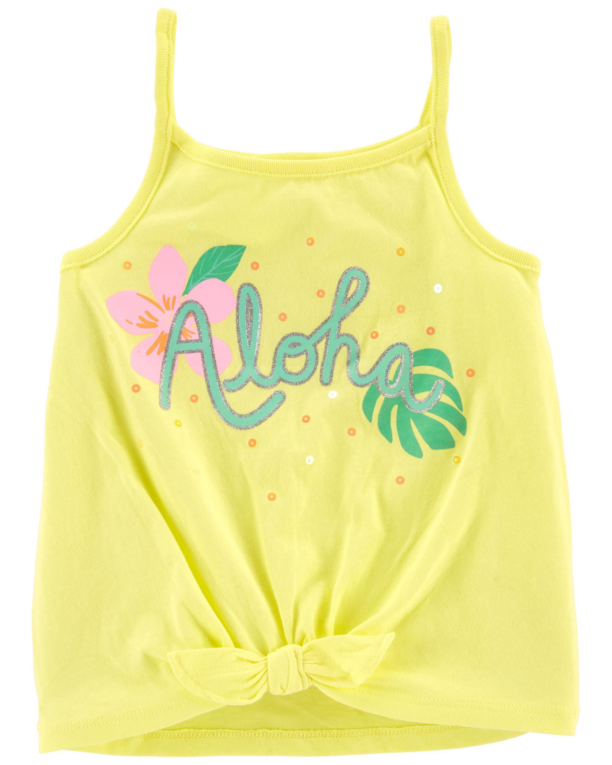 *CLEARANCE* Aloha Jersey Tank