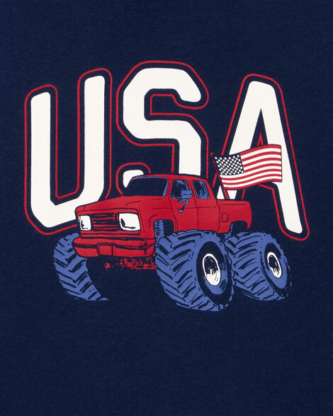  Product image 2 of Toddler USA Monster Truck Graphic Tee