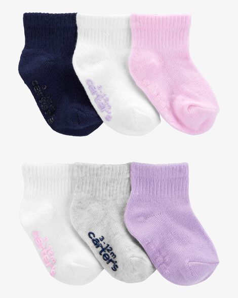  Product image 1 of Baby 6-Pack Ankle Socks