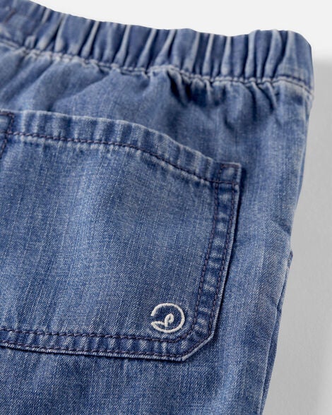  Product image 3 of Kid Organic Cotton Chambray Shorts