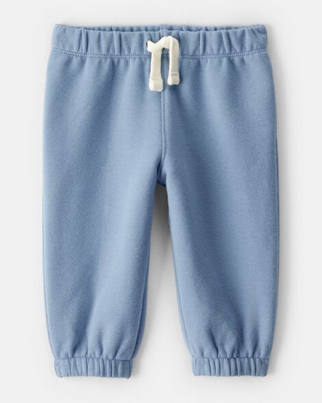 baby boy daydream fleece pants - blue