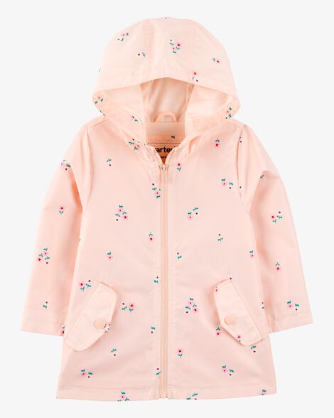  Product image 1 of Baby Floral Rain Jacket - Pink