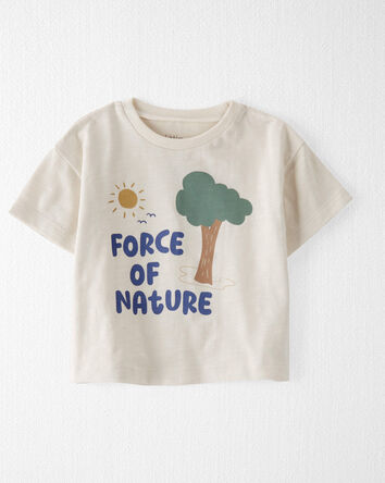 Baby Organic Cotton Force of Nature Graphic Tee