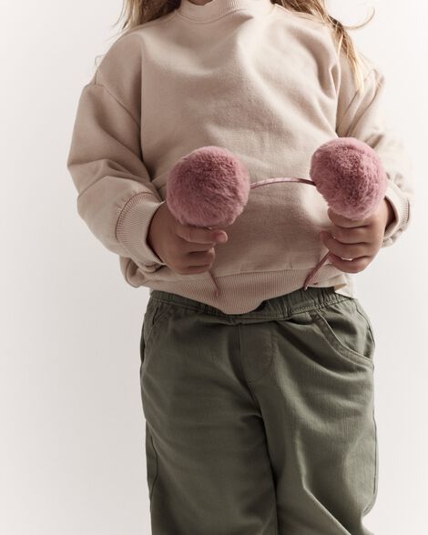 Toddler Pullover Sweater - Black