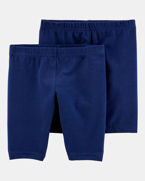 girls 2-pack bike shorts