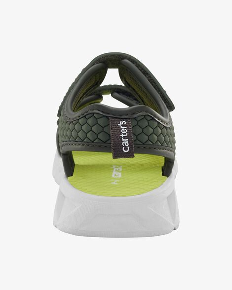  Product image 4 of Toddler Rugged Light Up Sandals - Green