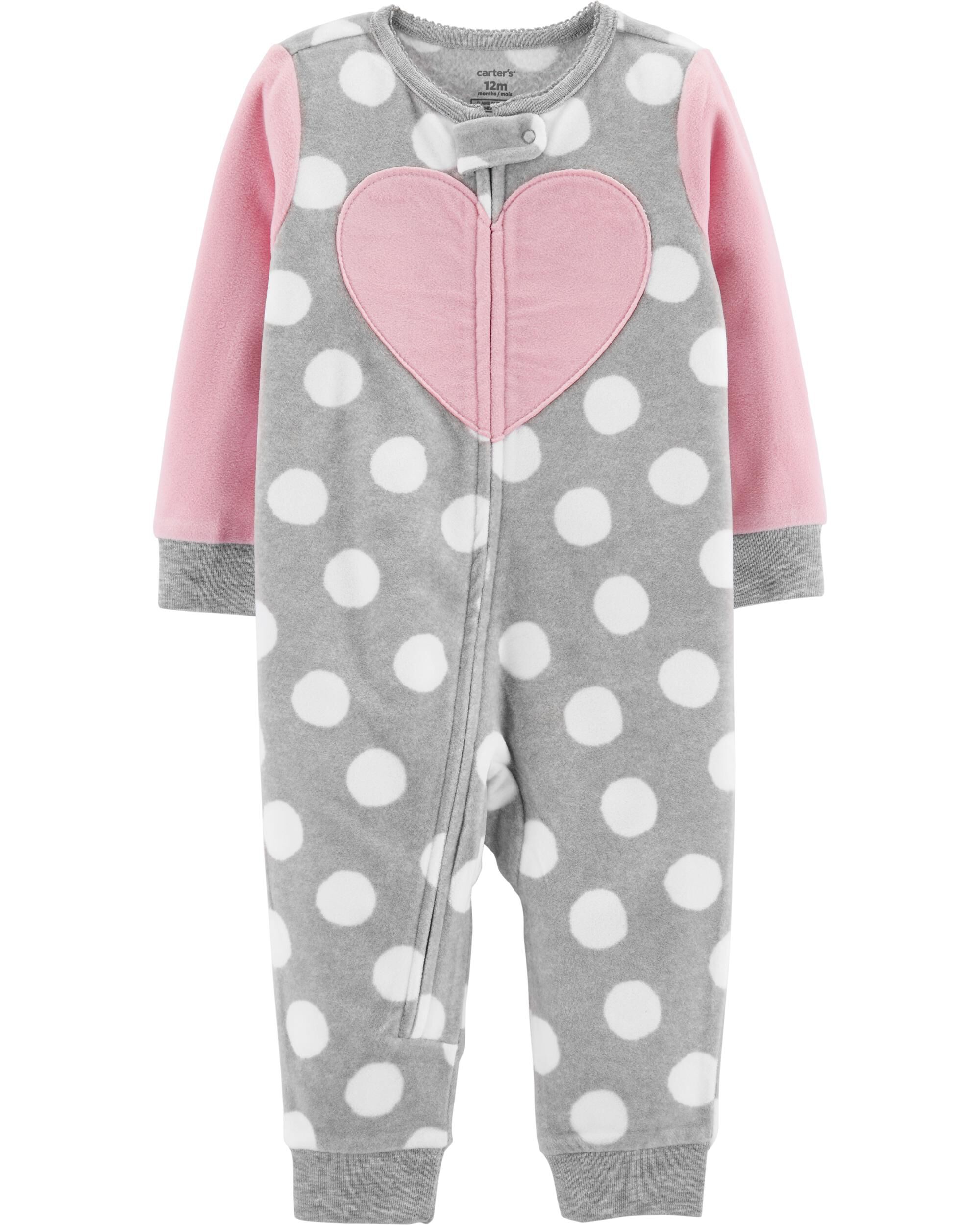 Carters fleece footless pajamas Clearance