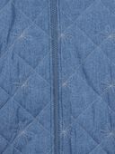 Chambray - Kid Quilted Chambray Mid-Weight Jacket, Selected