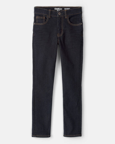 Kid Dark Wash Skinny-Leg Jeans