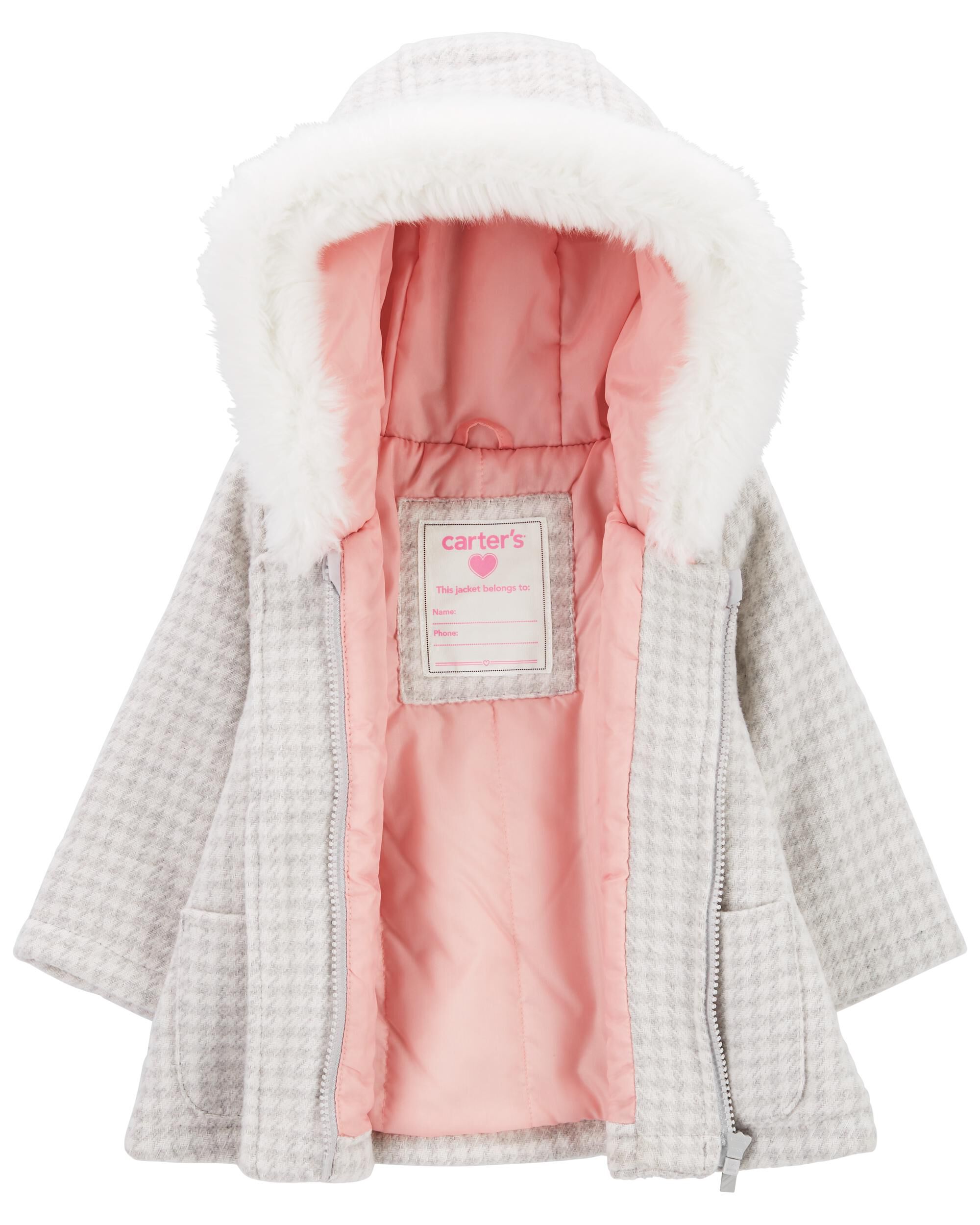 Baby Houndstooth Peacoat Carter s Carter s