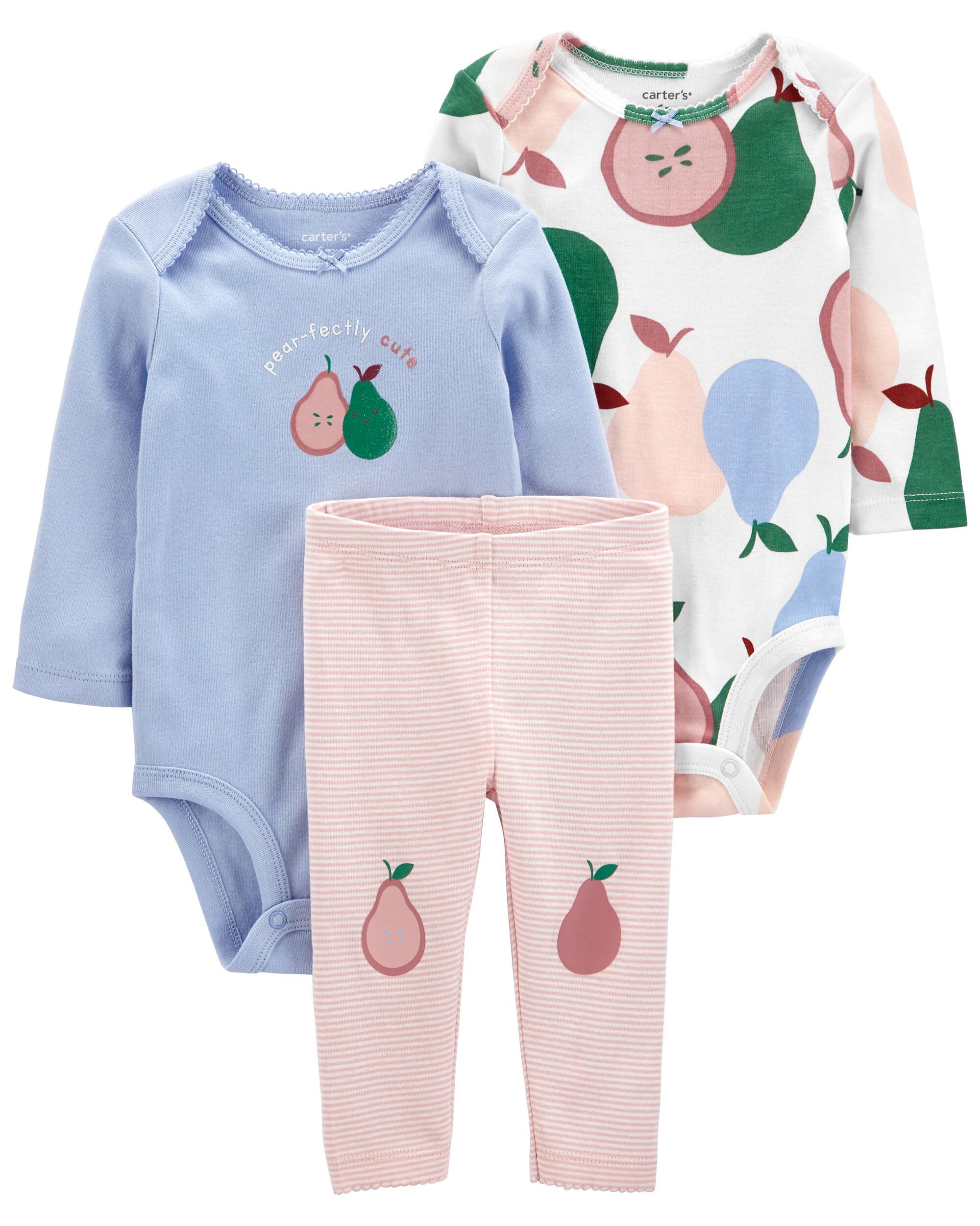 Baby 3-Piece Pear Outfit Set - Carter's | Carter's