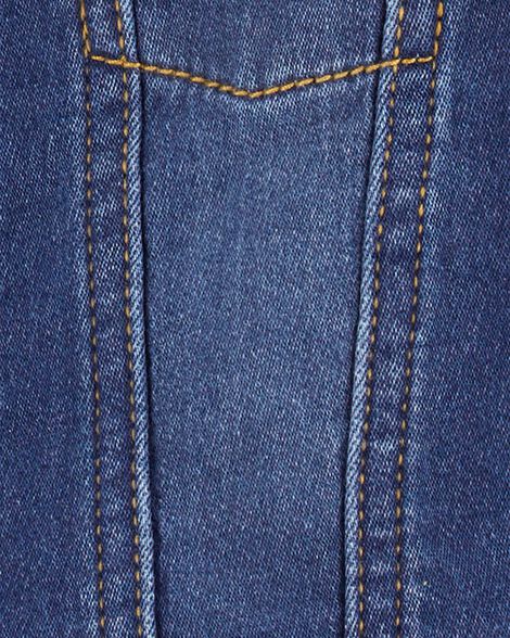  Product image 2 of Baby Classic Knit-Like Denim Jacket