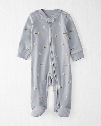 Baby Organic Cotton Sleep & Play Pajamas
