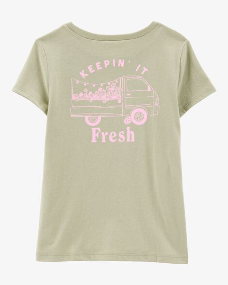 Kid I'm That Girl Short-Sleeve Graphic Tee - Grey
