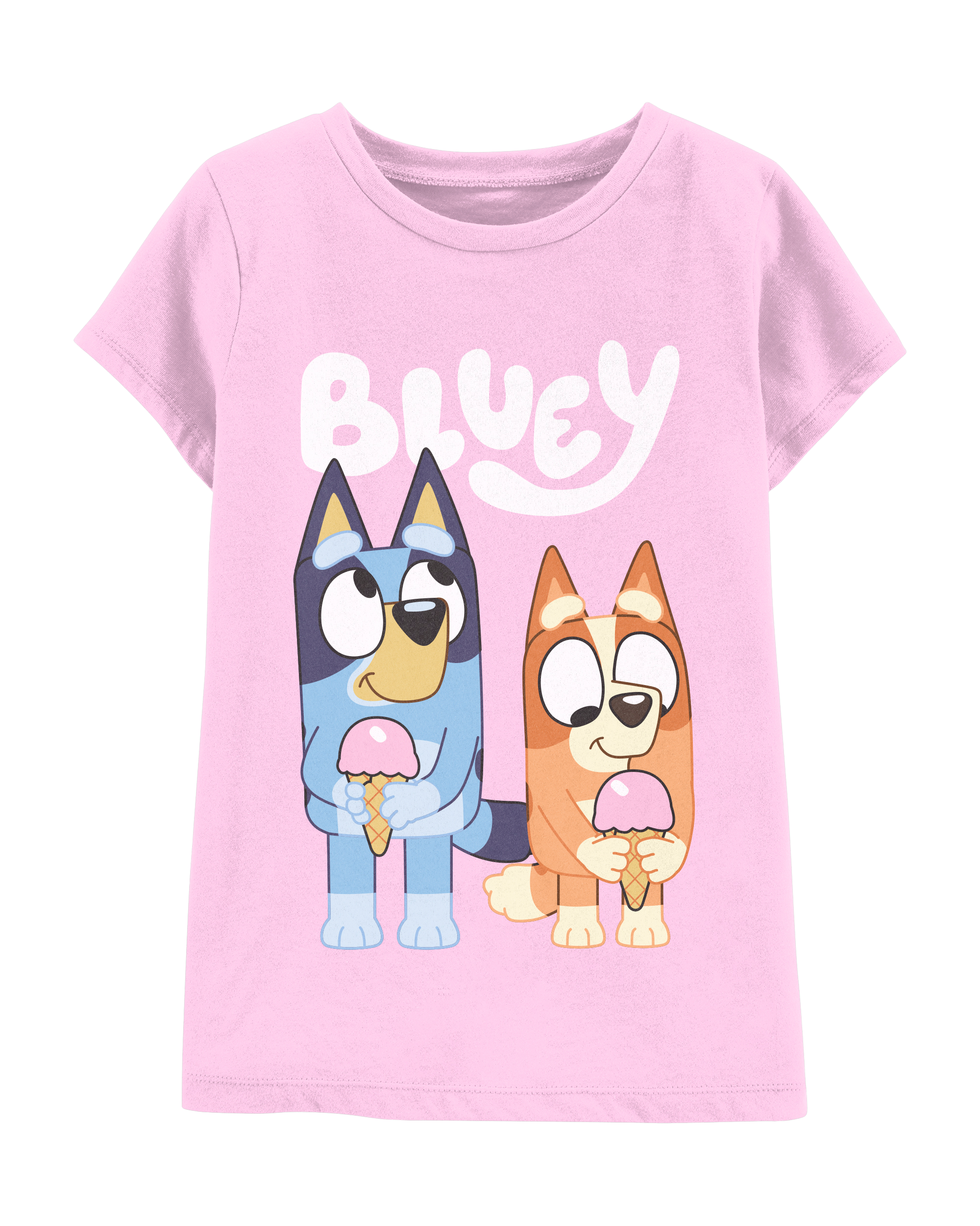 Toddler Girl Bluey Graphic Tee - Pink