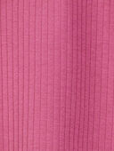Ivory, Plum - Toddler 2-Pack Ribbed Short-Sleeve Tees, Selected