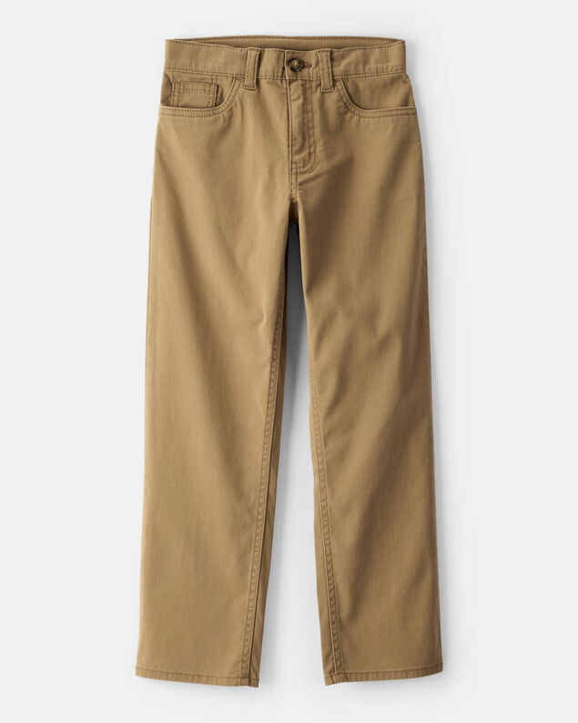 Product image 1 of Boys Cotton Chino Pants - Khaki