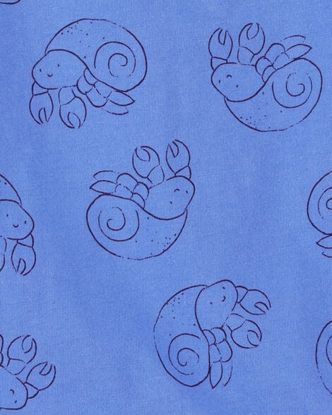 Product image 2 of Baby Hermit Crab Print Cotton Romper