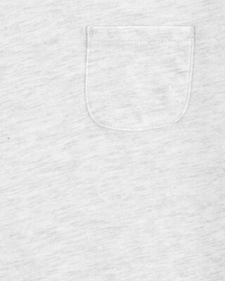 Product image 2 of Kid Solid Short-Sleeve Fashion Top - Grey