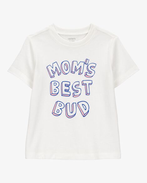  Product image 1 of Toddler Mom's Best Bud Graphic Tee