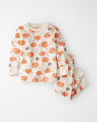 Product image 1 of Baby Organic Cotton Pajamas in Harvest Pumpkins Print