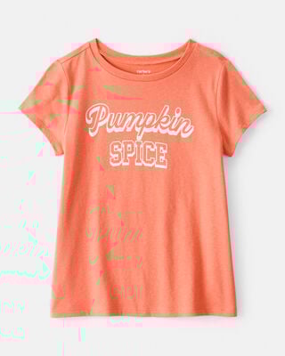 Girls Thankful Long-Sleeve Graphic Tee - White