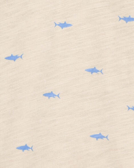  Product image 2 of Toddler Shark Polo Shirt - Khaki