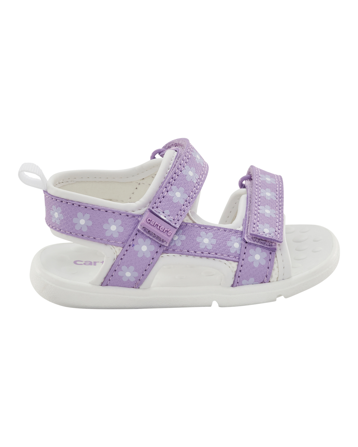 Baby Every Step® First Walker Floral Sandals - Purple/White