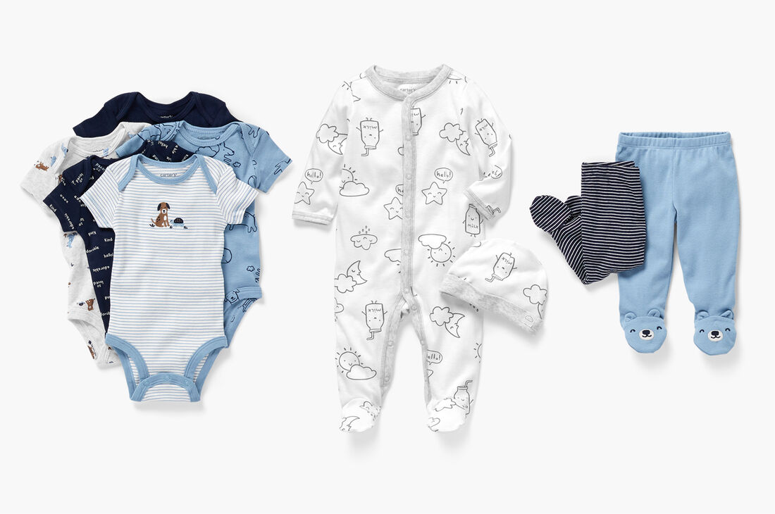 2 Pack Cotton Footed Pants Carters Com