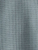 Aqua Slate - Baby Waffle Knit Set Made with Organic Cotton in Aqua Slate, Selected