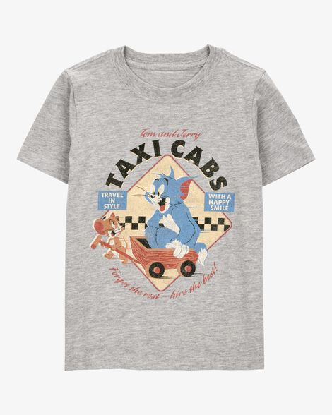  Product image 1 of Toddler Tom and Jerry Graphic Tee - Grey