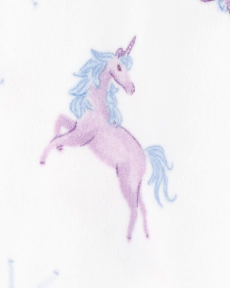  Product image 2 of Kid 1-Piece Unicorn Fleece Footless Pajamas
