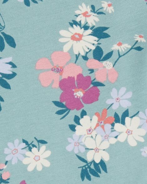  Product image 3 of Toddler Floral Print Stretch Leggings