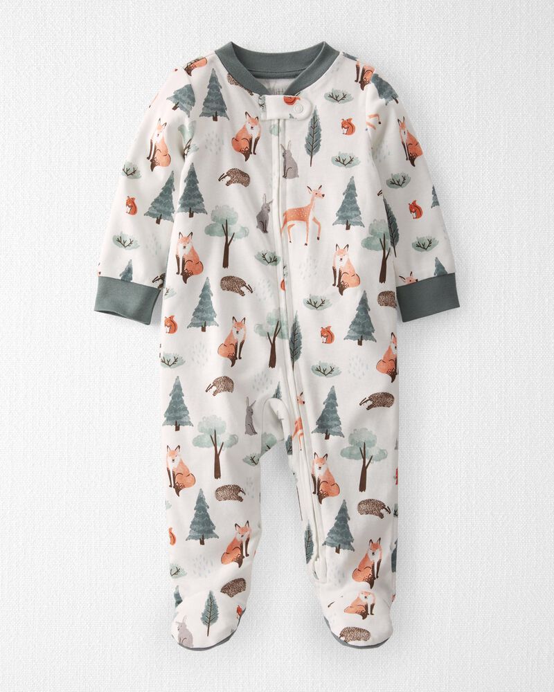 Woodland Print Baby Organic Cotton Sleep & Play | carters.com