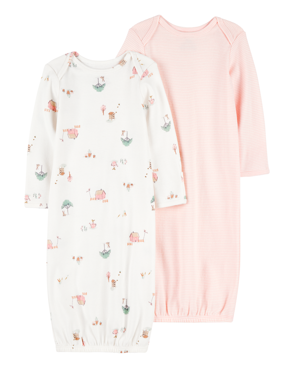 Pajamas Carters Baby Girl Newborn Pajamas Carters Baby Sleep Gown