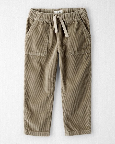 Toddler Boy Organic Cotton Corduroy Pants