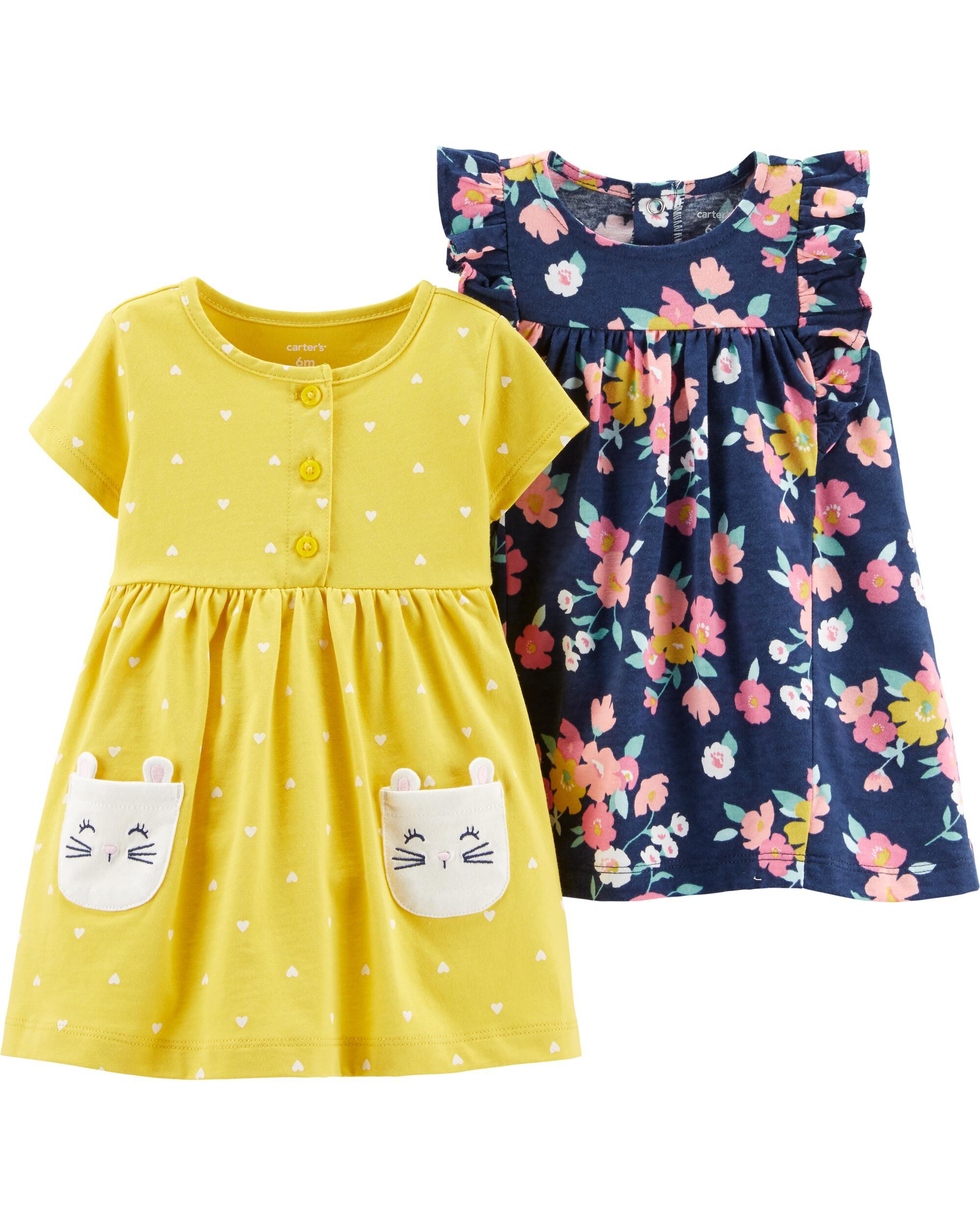 Carters Yellow Dress 2024 kalamaja.ee