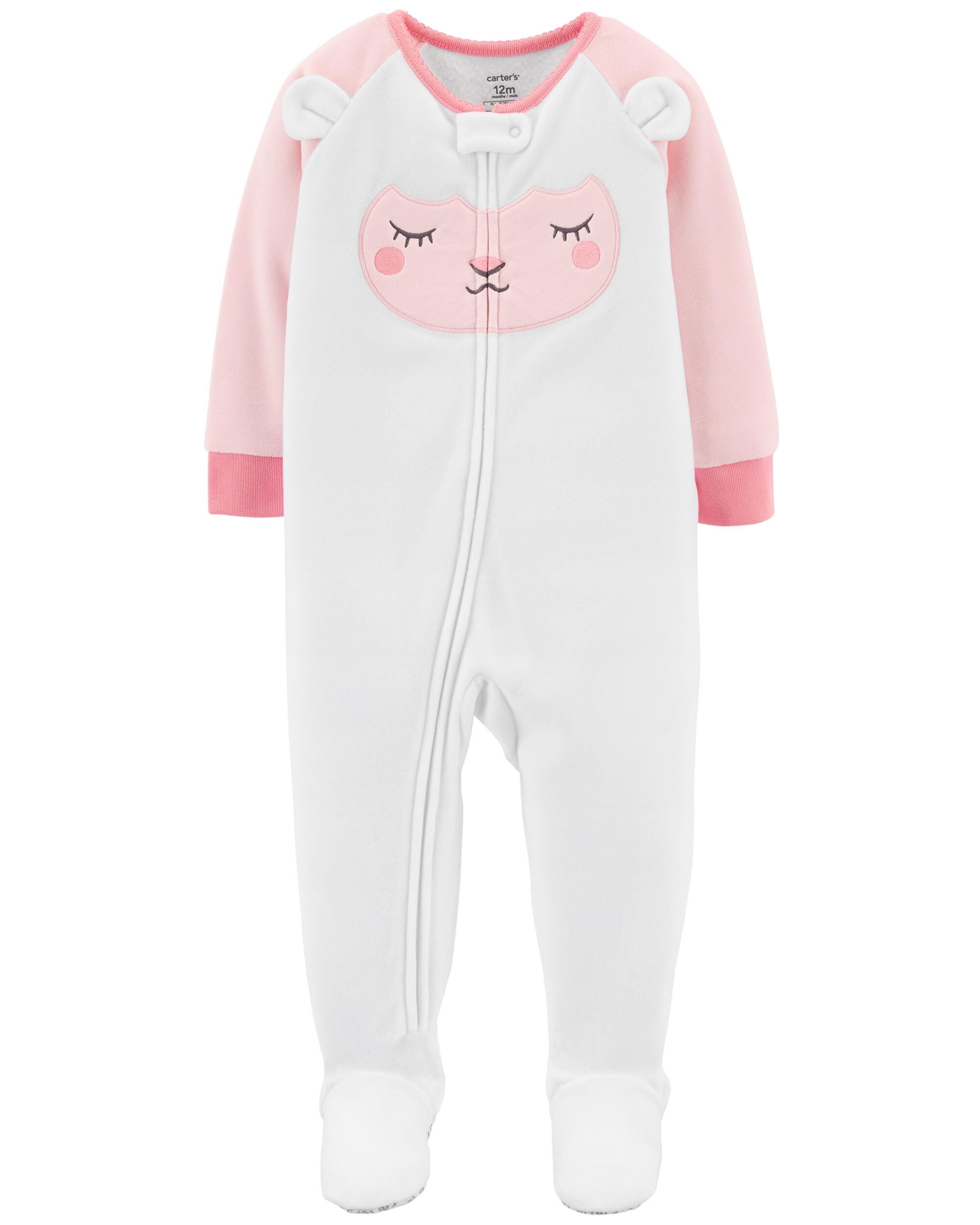 1-Piece Lamb Fleece PJs | carters.com