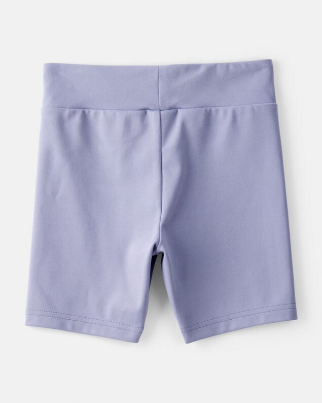Product image 2 of Girls Knit Bike Shorts - Blue