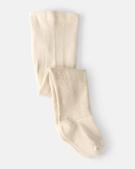 toddler girl tights - beige