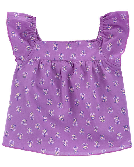 Product image 1 of Toddler Floral Poplin Top