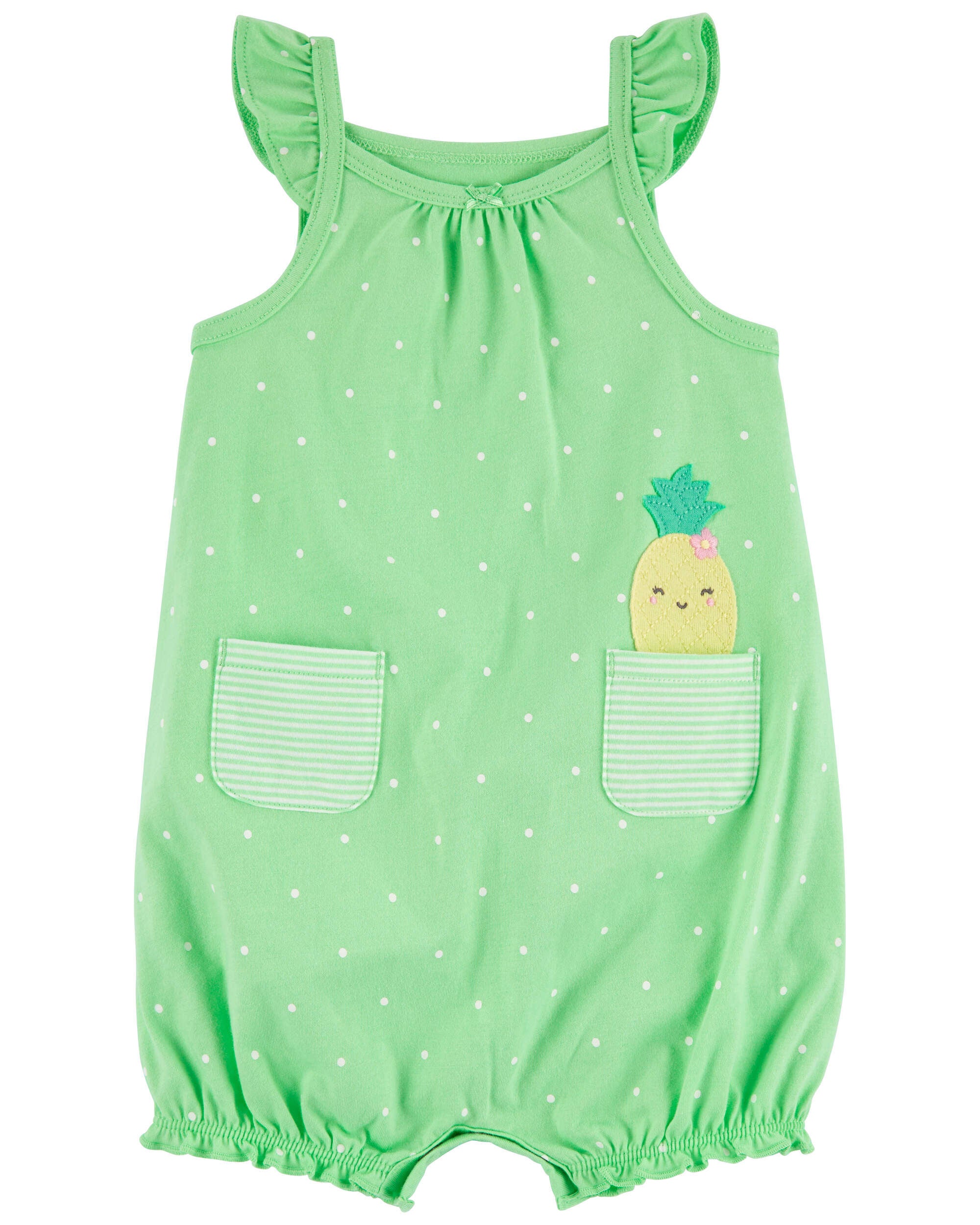 Baby Pineapple Cotton Romper Carter s Carter s