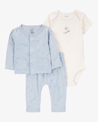 Product image 1 of Baby 3-Piece Little Cardigan Set